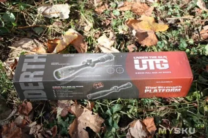 Приціл utg leapers 3-9x40 з підсвіткою
