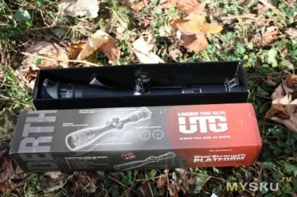 Приціл utg leapers 3-9x40 з підсвіткою