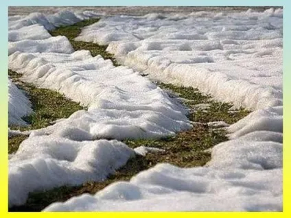 Ознаки весни в неживій природі (природі) Ознаки весни в неживій природі