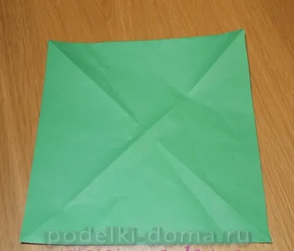 Стрибає жаба з паперу (орігамі), коробочка ідей і майстер-класів (папір) Стрибає жаба з паперу (орігамі), коробочка ідей і майстер-класів