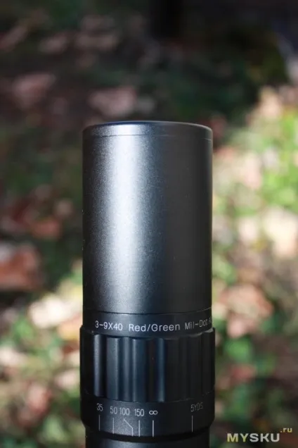 Приціл utg leapers 3-9x40 з підсвіткою