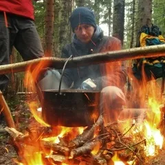 Розведення багаття в поході