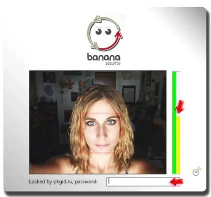 Розблокування екрана через розпізнавання особи в bananascreen (before) Розблокування екрана через розпізнавання особи в bananascreen