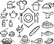 Restaurant menu графічні заготовки завантажити 961 clip arts (сторінка 1) (фаст-фуд обід вечеря картинки) Restaurant menu графічні заготовки завантажити 961 clip arts (сторінка 1)