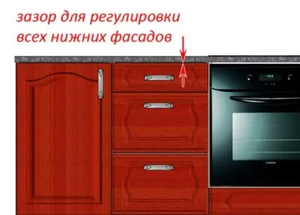 Регулювання кухонних фасадів - відповідальний момент - зробимо меблі самі (фасадів) Регулювання кухонних фасадів - відповідальний момент - зробимо меблі самі