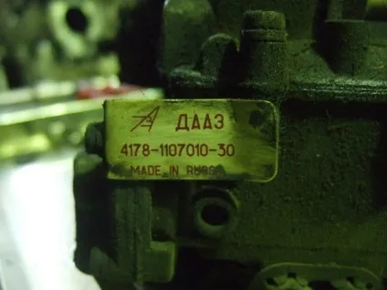 Регулювання і настройка карбюратора ДААЗ-4178 на уаз 469 (Розташований камері Маркування) Регулювання і настройка карбюратора ДААЗ-4178 на уаз 469
