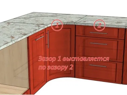 Регулювання кухонних фасадів - відповідальний момент - зробимо меблі самі (самі) Регулювання кухонних фасадів - відповідальний момент - зробимо меблі самі