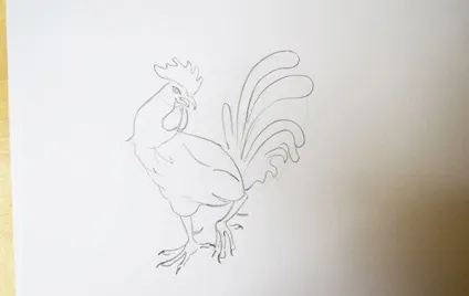 малюємо півника