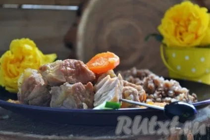Рецепт тушкованого м'яса свинини - рецепт з фото