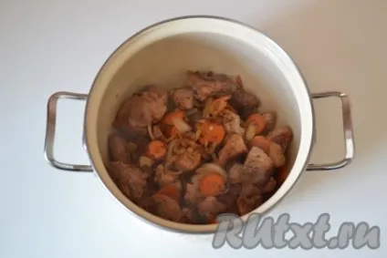 Рецепт тушкованого м'яса свинини - рецепт з фото