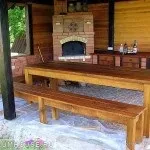 Розглянемо як зробити лавки в дачній альтанці, nasha besedka (лавки) Розглянемо як зробити лавки в дачній альтанці, nasha besedka