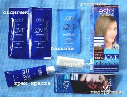 Засмучена і розчарована - estel стійка крем-фарба для волосся love intense