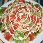 Салат цезар шарами рецепт, з фото
