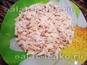 Салат «футбольний м'яч»