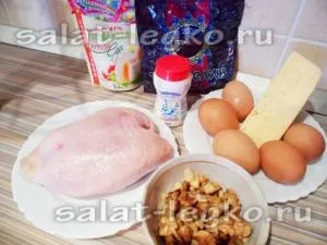 Салат «футбольний м'яч»