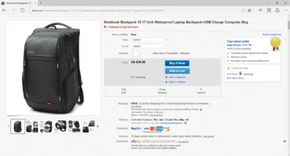 Рюкзаки для ноутбуків з ebay, які ви точно захочете купити (які) Рюкзаки для ноутбуків з ebay, які ви точно захочете купити
