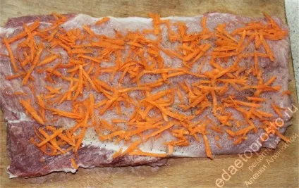 Рулет зі свинини з куркою (свинини) Рулет зі свинини з куркою