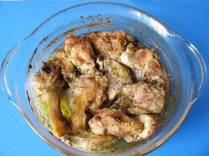 Рубана курка, запечена в духовці (курка запечена духовці) Рубана курка, запечена в духовці