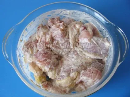Рубана курка, запечена в духовці (запечена) Рубана курка, запечена в духовці