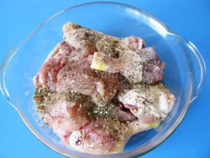 Рубана курка, запечена в духовці (рубана) Рубана курка, запечена в духовці