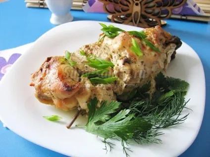 Рубана курка, запечена в духовці (запечена в духовці рецепт) Рубана курка, запечена в духовці