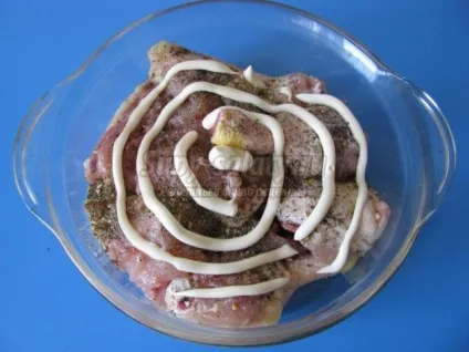 Рубана курка, запечена в духовці (рубана) Рубана курка, запечена в духовці