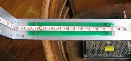 Саморобні годинник з ефектом нескінченного дзеркала, avr, programming (clock) Саморобні годинник з ефектом нескінченного дзеркала, avr, programming