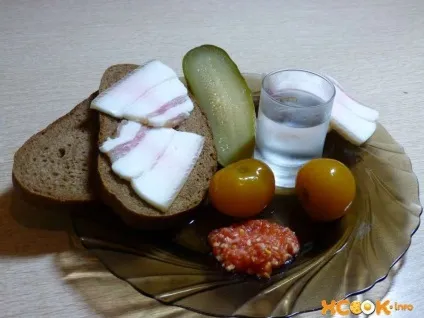 Сало в тузлуке