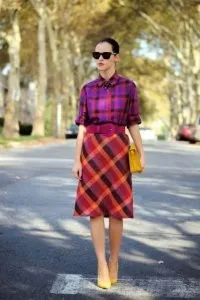 З чим носити спідницю в клітку модні варіанти на 70 фото (клітку) З чим носити спідницю в клітку модні варіанти на 70 фото