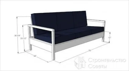 Самостійне виготовлення простого дивана (дивана) Самостійне виготовлення простого дивана