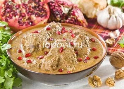 Сациві з курки по-грузинськи покроковий рецепт (сациві) Сациві з курки по-грузинськи покроковий рецепт