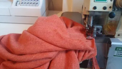 Шиємо шарф-снуд з трикотажного полотна - ярмарок майстрів - ручна робота, handmade (шарф) Шиємо шарф-снуд з трикотажного полотна - ярмарок майстрів - ручна робота, handmade