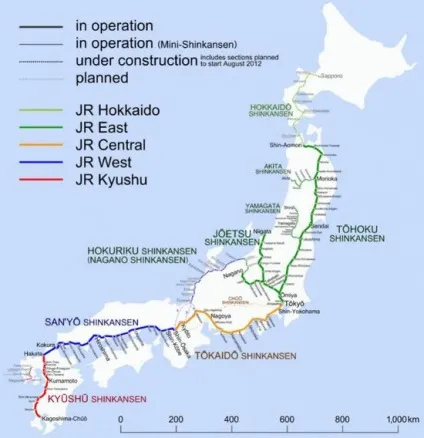 Сінкансен »- японський надшвидкісний потяг (japan railways) Сінкансен »- японський надшвидкісний потяг