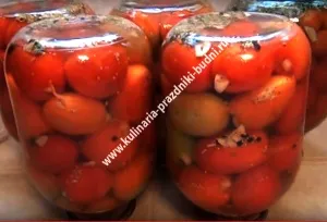 Солоні помідори з часником, смачні солоні помідори