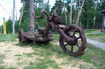 Солотча близько Рязані - красиве місце з чистим повітрям (Солотча близько Рязані - красиве місце з чистим повітрям) Солотча близько Рязані - красиве місце з чистим повітрям