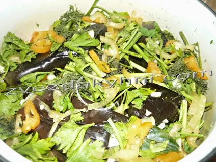 Солоні баклажани, зірка кухні (баклажани) Солоні баклажани, зірка кухні