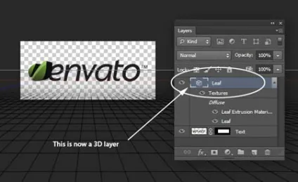 Створюємо 3d анімацію логотипу в фотошоп (палітру Властивості Properties) Створюємо 3d анімацію логотипу в фотошоп