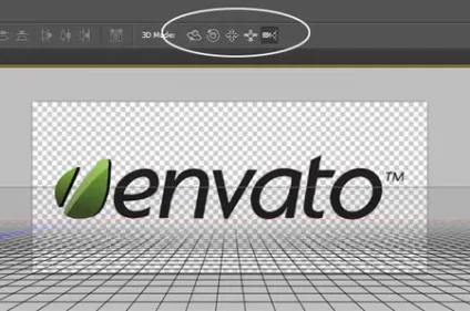 Створюємо 3d анімацію логотипу в фотошоп (Після цих дій) Створюємо 3d анімацію логотипу в фотошоп