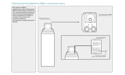 Реле тиску РДМ-5 регулювання, інструкція і схема підключення, принцип роботи реле для насосної (регулювання) Реле тиску РДМ-5 регулювання, інструкція і схема підключення, принцип роботи реле для насосної