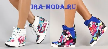 Стильні снікерси 2017 модні новинки фото
