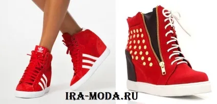 Стильні снікерси 2017 модні новинки фото