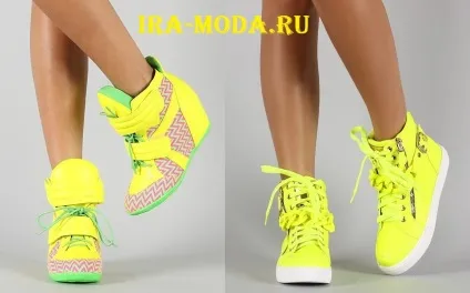 Стильні снікерси 2017 модні новинки фото