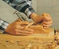 Стругання ручним рубанком