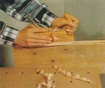Стругання ручним рубанком