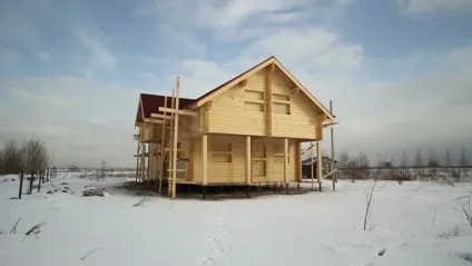 Будівництво заміського будинку з бруса (будівництво) Будівництво заміського будинку з бруса