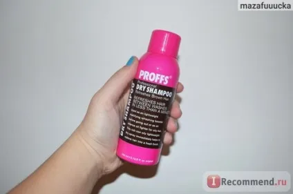 Сухий шампунь proffs refreshes brown hair - «виручає, коли немає часу на повноцінне миття (proffs) Сухий шампунь proffs refreshes brown hair - «виручає, коли немає часу на повноцінне миття