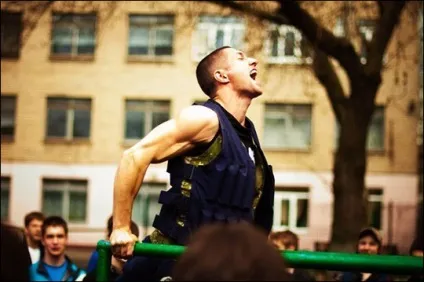 Street workout, wolf workout
