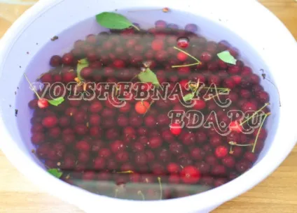 Сушена вишня в духовці