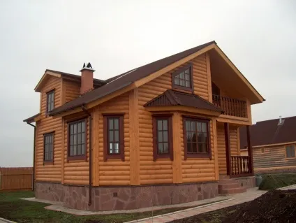Будівництво заміського будинку з бруса (бруса) Будівництво заміського будинку з бруса