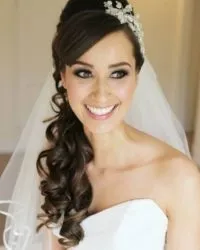 Весільні зачіски з фатою - топ 100 фото 2017 (весільні зачіски фатою) Весільні зачіски з фатою - топ 100 фото 2017